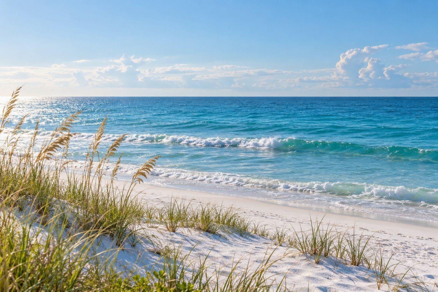 Florida coastline used as a calm illustration for St. Petersburg telehealth psychiatry